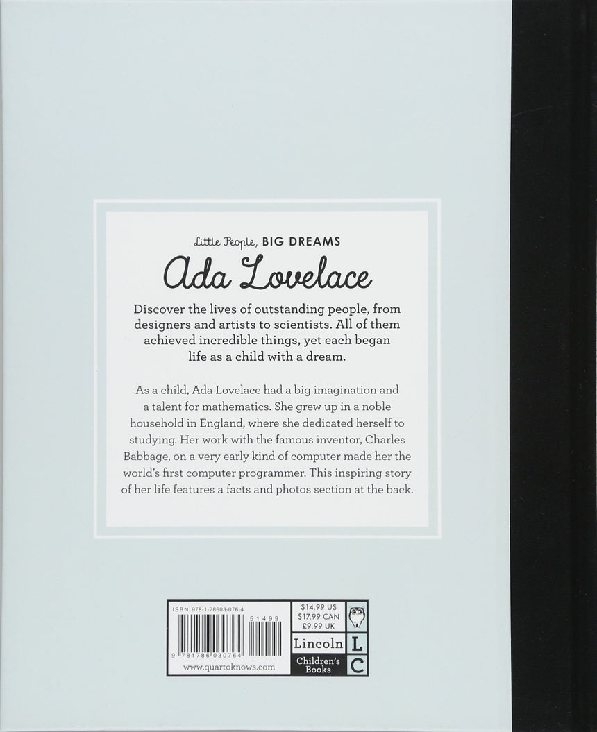 Little people, big dreams: Ada Lovelace