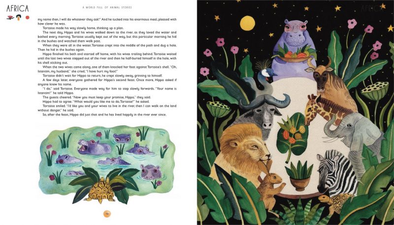 A World Full of Animal Stories: 50 folk tales and legends